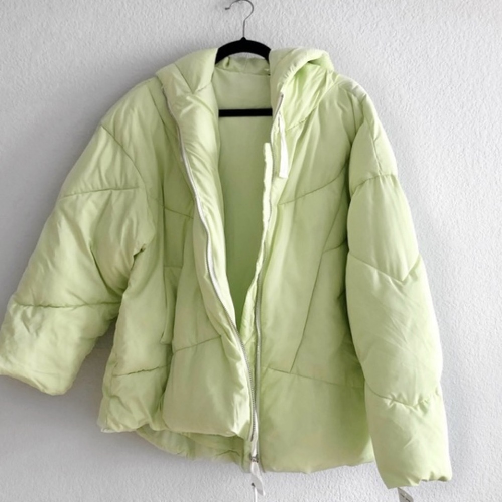 Free People Hooded Puffer Hailey Jacket - Picture 4 of 11